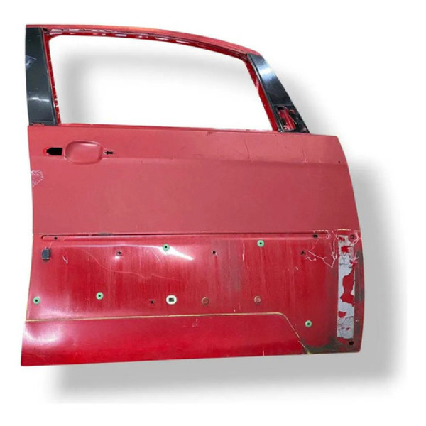 Porta Dianteira Direita Fiat Idea 2012  2013 2014 2015 2016 Dianteira Direito Vermelho