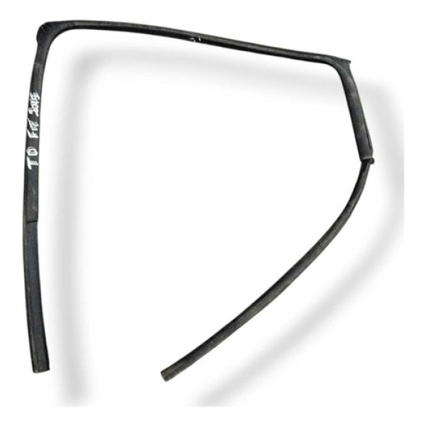 Borracha Canaleta Vidro Traseira Direita Honda Fit 2015 2016 Preto