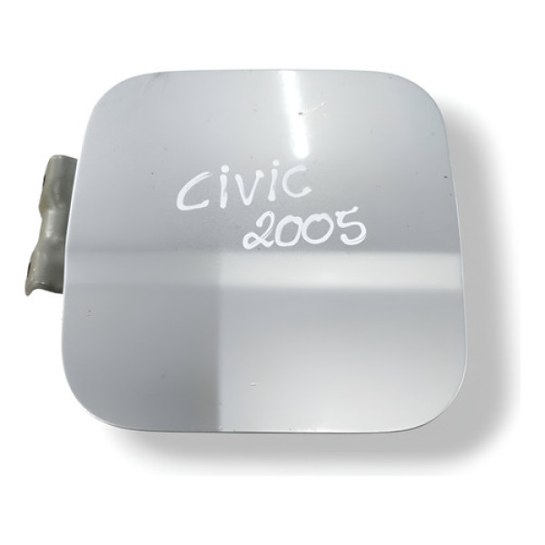 Portinhola Tanque Combustível Honda Civic 1.7 2004 2005 2006 - Prateado