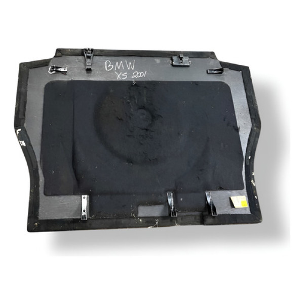 Tampão Forro Estepe Bmw X5 2001 2002 841038517 - Preto