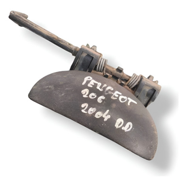 Maçaneta Externa Dianteira Direita Peugeot 206 2000 A 2004 - 1 - Dianteira