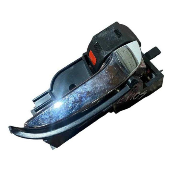 Maçaneta Interna Dianteira Direita Toyota Etios Corolla 2016 - Cinza - Dianteira