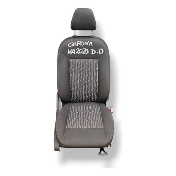 Banco Dianteiro Direito Ford  Ka 1.0 2015 2016 2017 A 2020 - Prateado