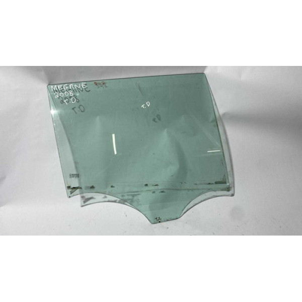 Vidro Porta Traseiro Direito Renault Megane Gt Dyn 2.0  2008