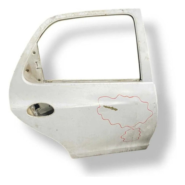 Porta Traseira Direita Celta 2001 2002 2003 2004 05 Detalhe Traseira Esquerda Branco