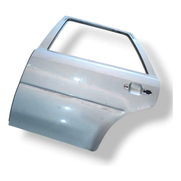 Porta Traseira Esquerda Vw Gol G3 2001 2002 2003 2004 4p Traseira Esquerda Prateado