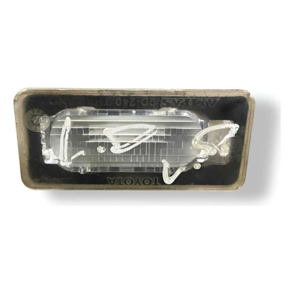 Luz Placa Lado Direito Toyota Yaris 2018 2019 2020 0d240