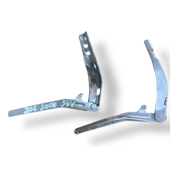 Par Dobradiça Capô Peugeot 206 Sw 2008 2009 2010 2011  2012