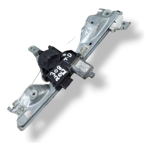 Máquina Vidro Traseiro Direito Peugeot 308 2012 9675462980