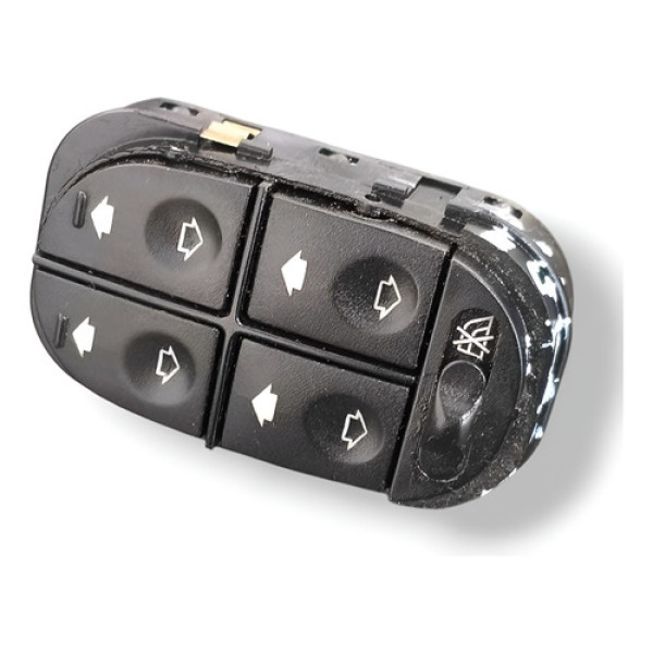 Comando Botao Vidro Ford Escort Europeu 1998/2000 93bg14a132 - Preto