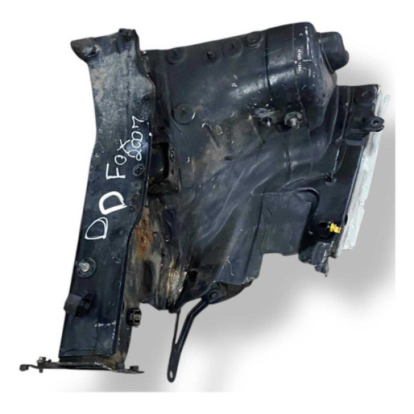 Ponta Longarina Dianteiro Direito Volkswagen Fox 2007 A 2010 Preto