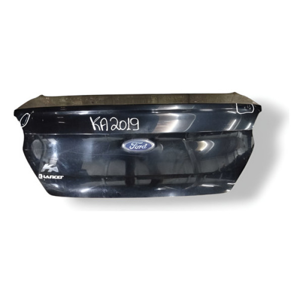 Tampa Traseira Porta Malas Ford Ka 2015 A 2019 Com Detalhe