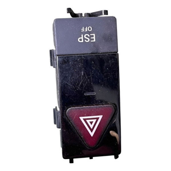 Botão Pisca Alerta Mercedes C180 2048706758 2008 2009 2010 Preto