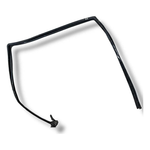 Borracha Canaleta Vidro Dianteiro Direito Chevrolet S10 2014 Preto