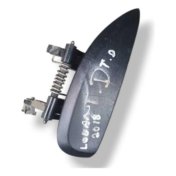 Maçaneta Externa Traseira Direita Renault Logan 1.0 2017/18 Preto Traseira