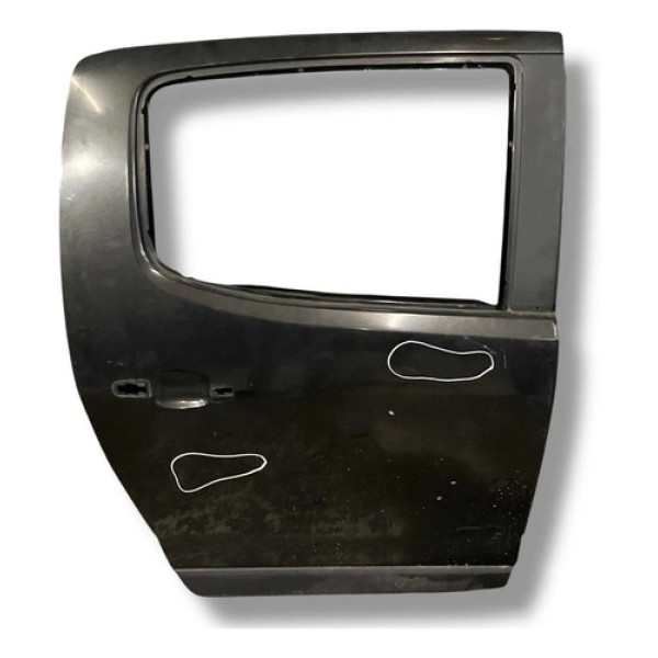 Porta Traseira Direita Chevrolet S10 2012 2013 2014 Detalhe Traseira Direita Preto