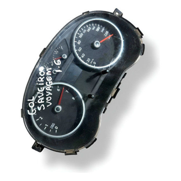 Painel Instrumeno Vw Gol Saveiro Voyage 1.6 10/12 5u0920821k - Preto