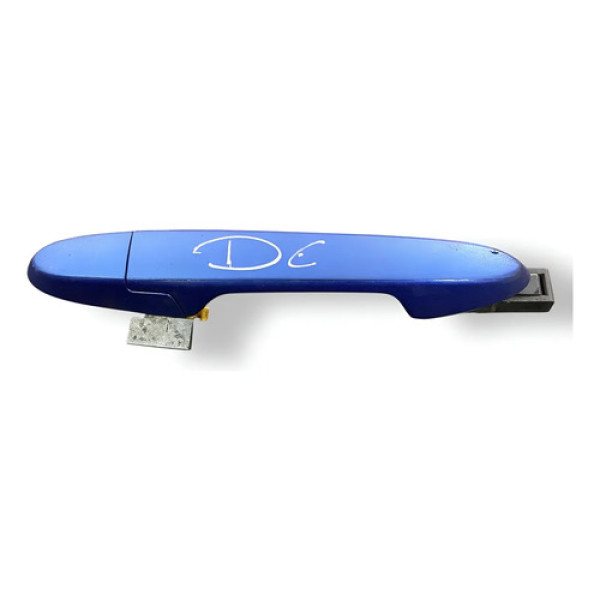 Maçaneta Externa Dianteira Esquerda Honda Fit 2015 A 2018 Azul Dianteira