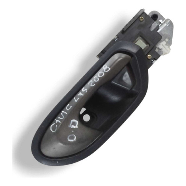 Maçaneta Interna Dianteira Direita Honda  Civic Lxs 2008 Preto Dianteira