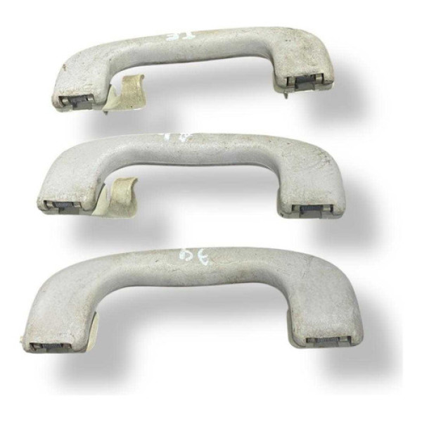 Trio Alças Puxador Teto Chevrolet Blazer 2.4 2009 2010 2011 Branco