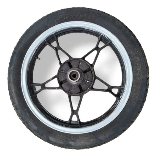 Roda Traseira Suzuki Intruder 125 2008 2009 2010 2011 2012 Prateado