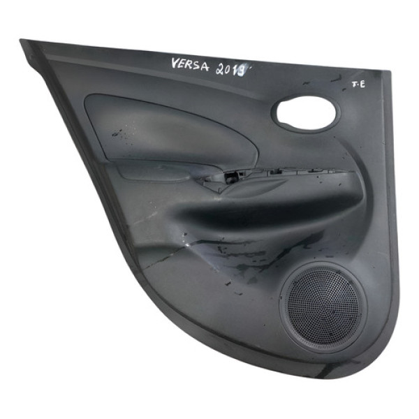 Forro Porta Traseira Esquerda Nissan Versa S 2020 829759ke Preto
