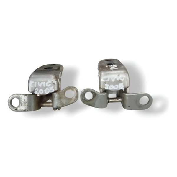 Par Dobradiça Dianteira Esquerda Honda Civic 2005 A 2008