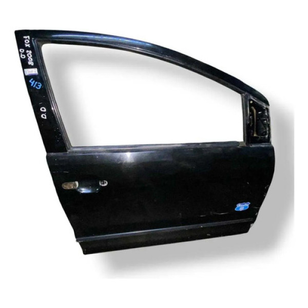 Porta Dianteira Direita Volkswagen Fox Cross 2003 A  2008 Dianteira Dirieta Preto