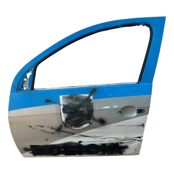 Porta Dianteira Esquerda Volkswagen Gol G5 2009/2012 Detalhe Dianteira Esquerda Cinza