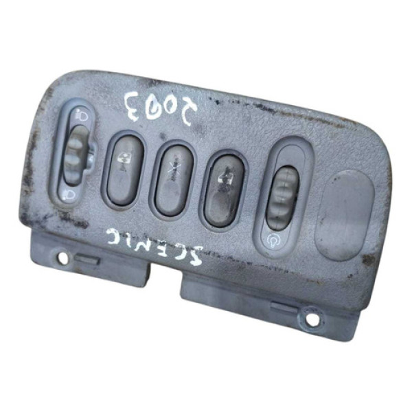 Moldura Botão Vidro Farol Renault Scenic 2003 7700432429