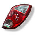 Lanterna Traseiro Direita Chevrolet Celta 2011 2012 2013 Direito/passageiro Vermelho