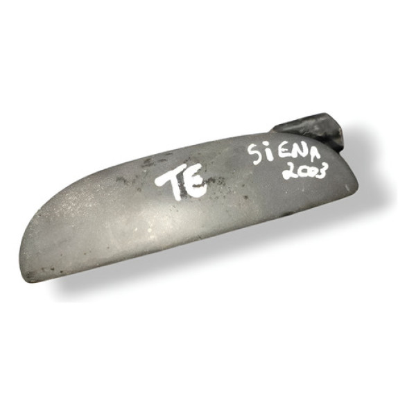 Maçaneta Externa Traseira Esquerda Fiat Siena 2001 A 2003 Cinza-escuro Traseira