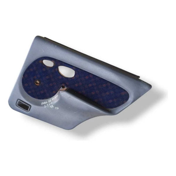 Forro Porta Traseira Direita Fiat Siena 1.0 - 1998 1999 2000 Cinza E Azul Escuro