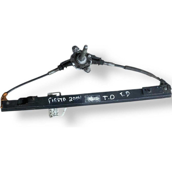 Maquina Vidro Manual Traseira Direita Ford Fiesta 2004 2005