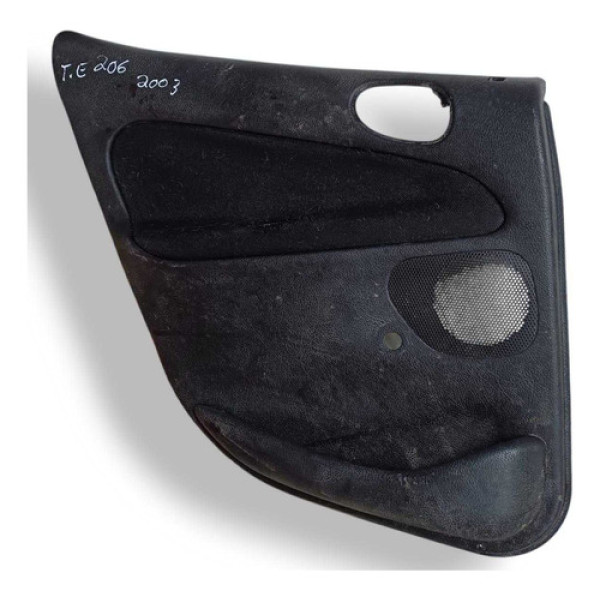 Forro Porta Traseira  Esquerda Peugeot 206  2003 9629330777