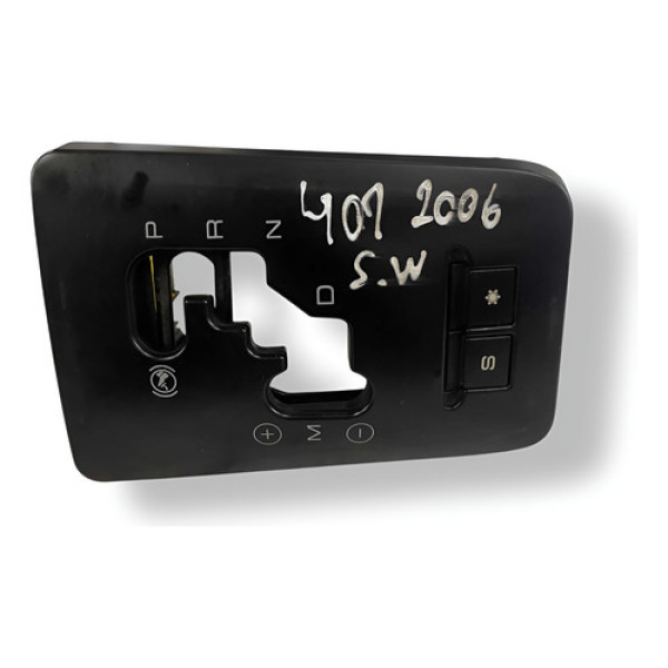 Acabamento Alavanca De Cambio Automatico 407 Sw 96543045zd - Preto - 1