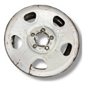 Roda Ferro S10 Blazer Aro 15 Chevrolet Blazer 2009 2010 2011 Branco
