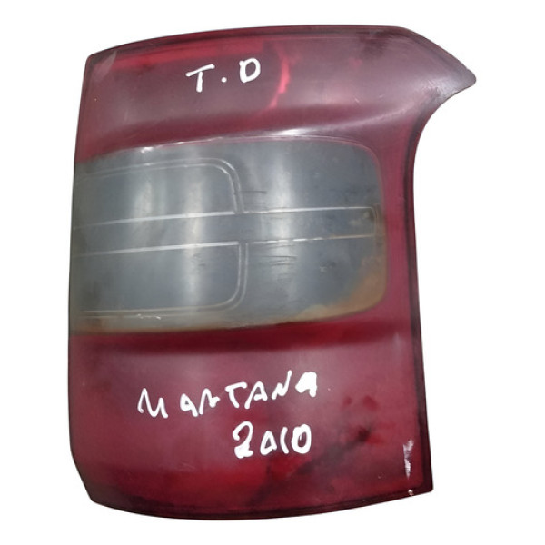 Lanterna Direita Chevrolet  Montana  2010 2011 899250633 Direito/passageiro Água