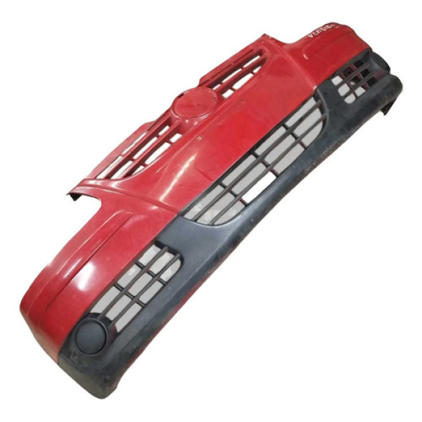 Parachoque Dianteiro  Volkswagen Gol G4 2006 2007 2008 2009 Vermelho