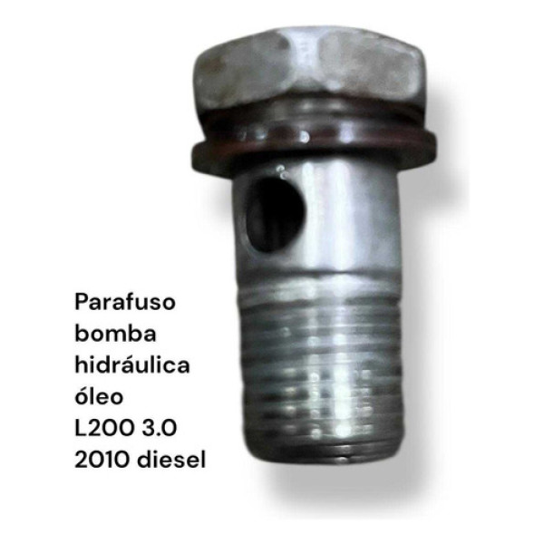 Parafuso Hidráulica Óleo Motor Mitsubishi L200 Diesel 2010