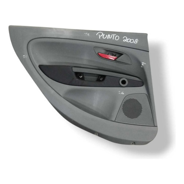 Forro Porta Traseira Esquerda  Fiat Punto 2008 2009 17208 Cinza-escuro