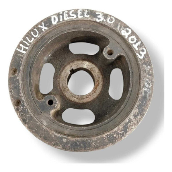 Polia Virabrequim Toyota Hilux 3.0 Diesel - 2012 2013 A 2015