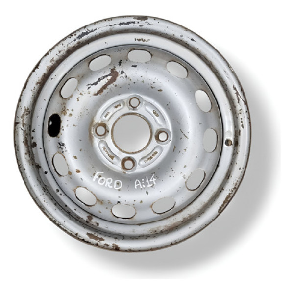 Roda Avulsa Aro 14 Ford Prateado