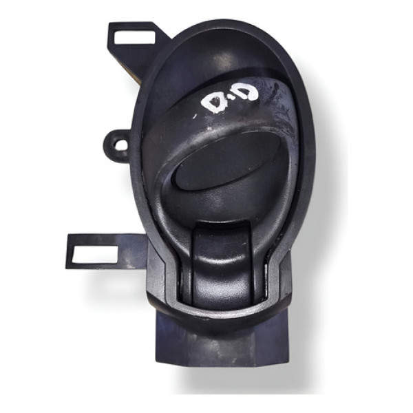 Maçaneta Puxador Porta Dianteira Esquerda Nissan Versa 2020 Preto