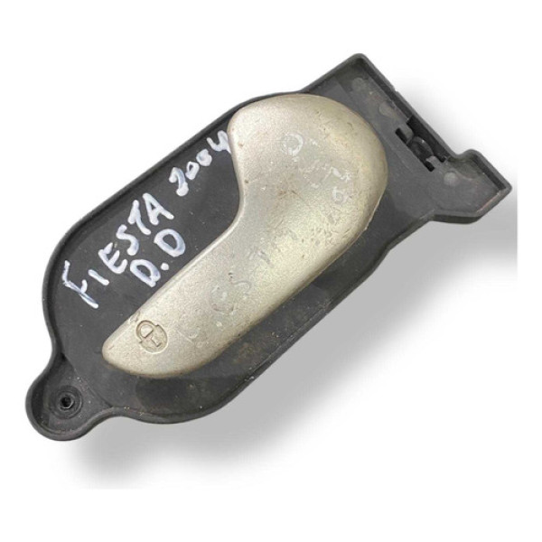 Maçaneta Int Diant Direita Ford Fiesta 2003/11 2s65a22600ad Prateado Dianteira