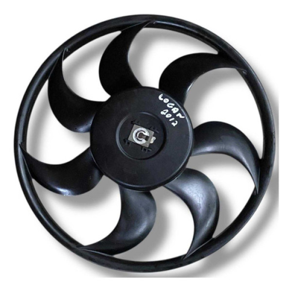 Hélice Ventoinha  C/ Motor Renault  Logan  2012 2013 2014