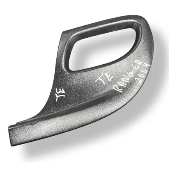 Moldura Maçaneta Int Traseira Esquerda Ford Ranger 2003 2004 Branco Traseira