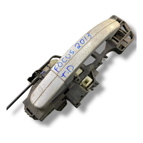 Maçaneta Externa Traseira Direita Ford New Fiesta 2013/2016 Preto Traseira