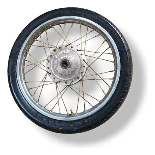 Roda Dianteira Honda Cg 150 Titan 2004 2005 2006 2007 2008 Preto