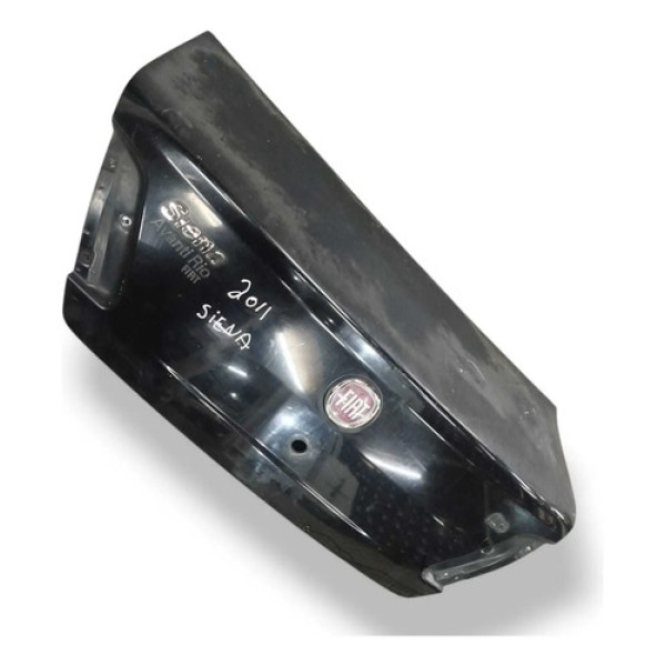 Tampa Traseira Porta Malas Fiat Siena 1.0 - 2008 2009 A 2011 Preto